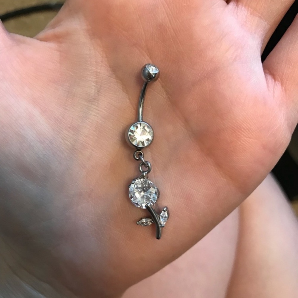 Flower Belly Ring